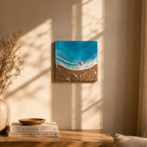Ocean Resin Art Wall Decor
