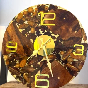Resin Art Clock