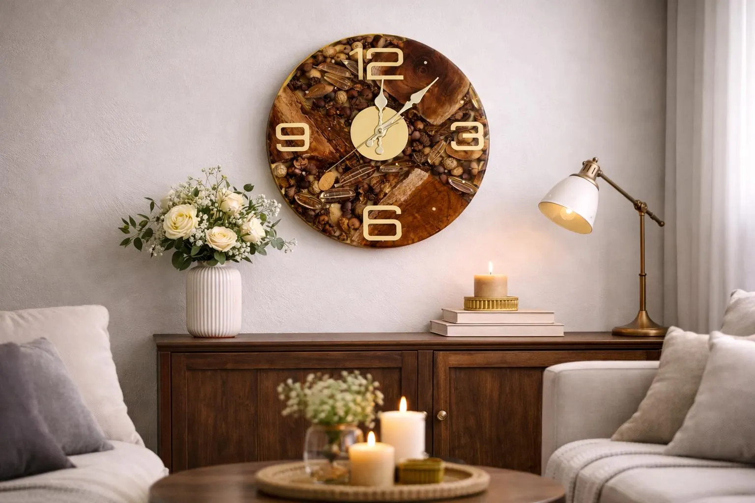 Resin Art Clock - Image 2