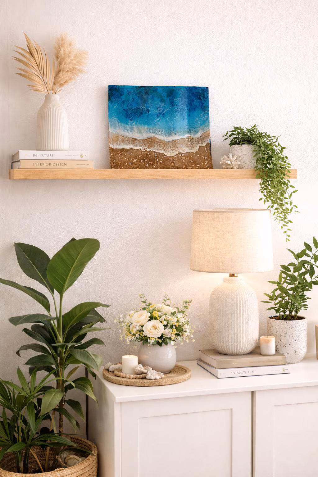 Abstract Resin Wall Art - Image 3