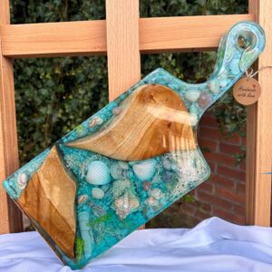 Ocean Resin Charcuterie Board